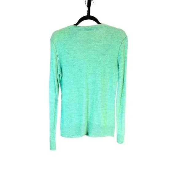 Cabi | Billi Button Down Cardigan Sweater size Small Green Style #697 - Picture 6 of 8
